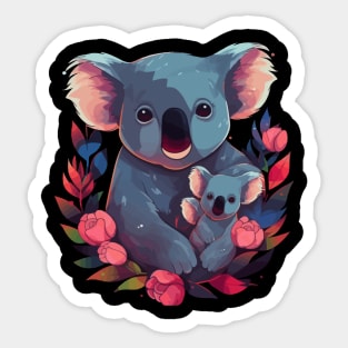 Koala Mothers Day Sticker